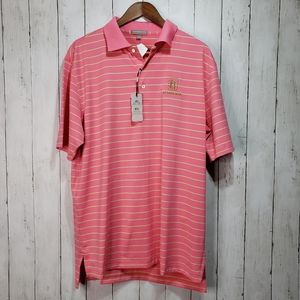 New! Peter Millar Golf Polo Summer Comfort Size L